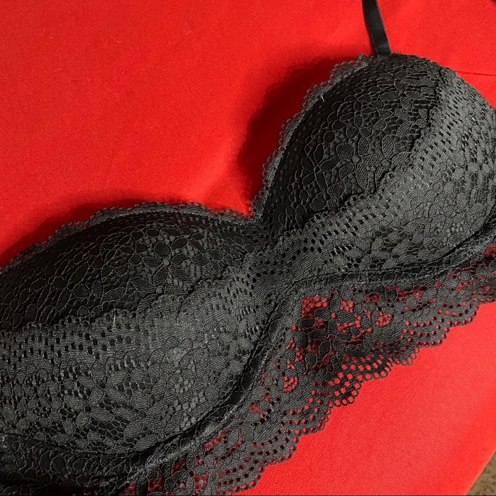 34 B push up lace bra